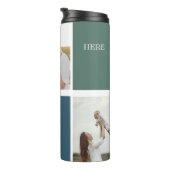 家族モダンのコラージュ写真 |愛ここに住む タンブラー (回転右)