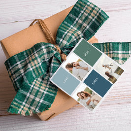 家族モダンのコラージュ写真 |愛ここに住む フェイバータグ