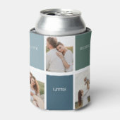 家族モダンのコラージュ写真 |愛ここに住む 缶クーラー (缶正面)