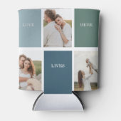 家族モダンのコラージュ写真 |愛ここに住む 缶クーラー (正面)