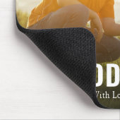 家族モダンのパパと私パーソナライズされた マウスパッド (コーナー)