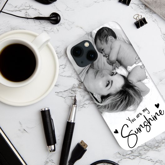 家族モダンの写真あなたは私のサンシャインマザー Case-Mate iPhoneケース