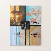 家族モダンの写真コラージュ ジグソーパズル (縦)