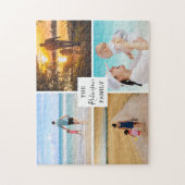 家族モダンの写真コラージュ ジグソーパズル (縦)