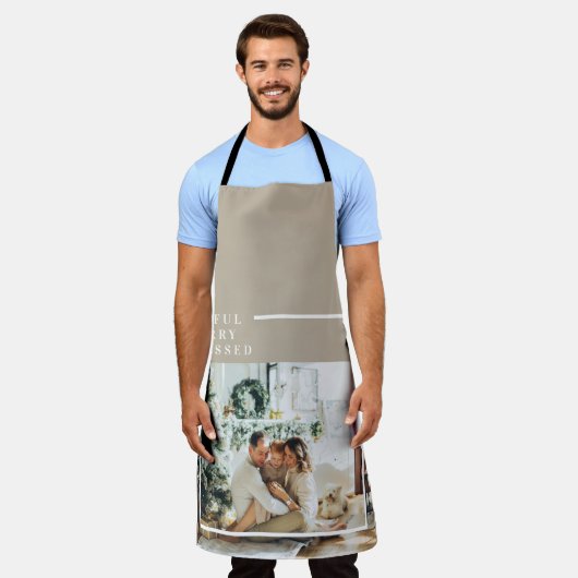 家族モダンの写真 |うれしメリー賛美い エプロン (着用した状態)