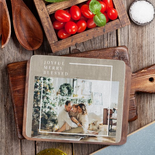 家族モダンの写真 |うれしメリー賛美い カッティングボード