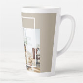 家族モダンの写真 |うれしメリー賛美い カフェラテマグ (右)