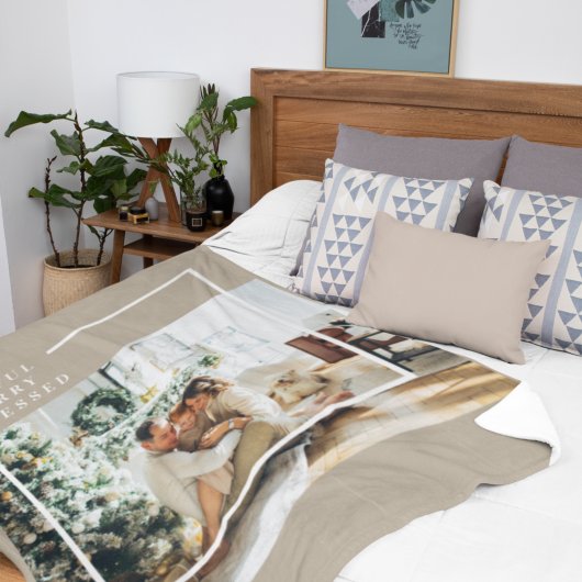 家族モダンの写真 |うれしメリー賛美い シェルパブランケット