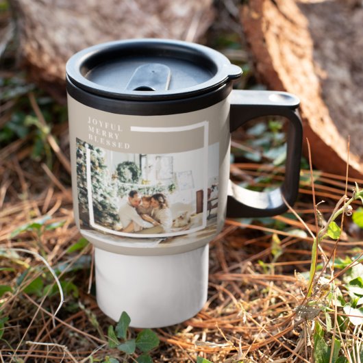 家族モダンの写真 |うれしメリー賛美い トラベルマグ