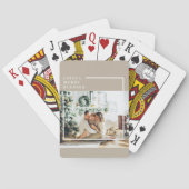 家族モダンの写真 |うれしメリー賛美い トランプ (裏面)