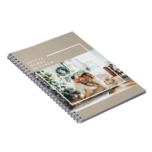 家族モダンの写真 |うれしメリー賛美い ノートブック (右側)