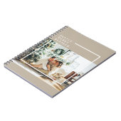 家族モダンの写真 |うれしメリー賛美い ノートブック (左側)