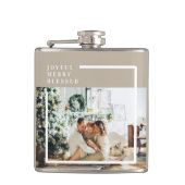 家族モダンの写真 |うれしメリー賛美い フラスク (正面)