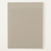 家族モダンの写真 |うれしメリー賛美い プランナー手帳 (裏面)