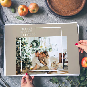 家族モダンの写真  うれしメリー賛美い ペーパーパッド