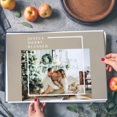 家族モダンの写真 |うれしメリー賛美い ペーパーパッド