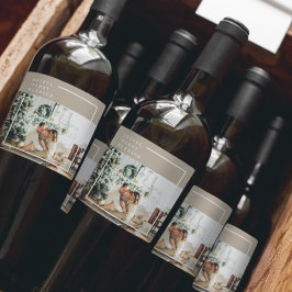 家族モダンの写真 |うれしメリー賛美い ワインラベル