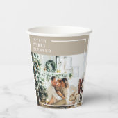 家族モダンの写真 |うれしメリー賛美い 紙コップ (裏面)