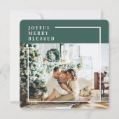 家族モダンの写真 |うれしメリー賛美い |緑 (正面)