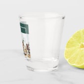 家族モダンの写真 |うれしメリー賛美い |緑 ショットグラス (右)