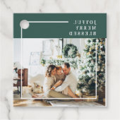 家族モダンの写真 |うれしメリー賛美い |緑 フェイバータグ (正面)