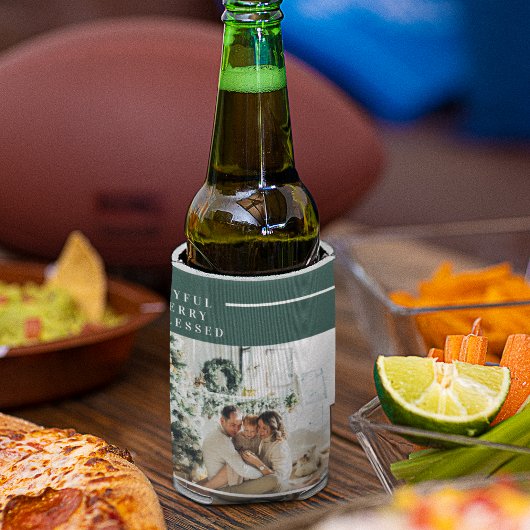 家族モダンの写真 |うれしメリー賛美い |緑 缶クーラー