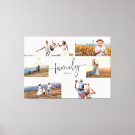 家族モダンの写真 キャンバスプリント