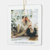 家族モダンの写真 セラミックオーナメント (左)