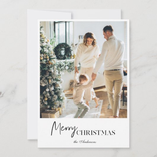 家族モダンの写真 |メリークリスマス (正面)