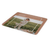 家族モダンの写真 |感謝賛美感謝 カッティングボード (角)