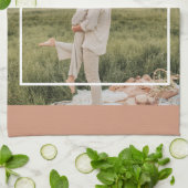 家族モダンの写真 |感謝賛美感謝 キッチンタオル (折り畳み)