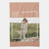 家族モダンの写真 |感謝賛美感謝 キッチンタオル (縦)