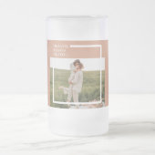 家族モダンの写真 |感謝賛美感謝 フロストグラスビールジョッキ (中央)