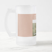 家族モダンの写真 |感謝賛美感謝 フロストグラスビールジョッキ (左)