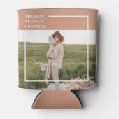 家族モダンの写真 |感謝賛美感謝 缶クーラー (正面)