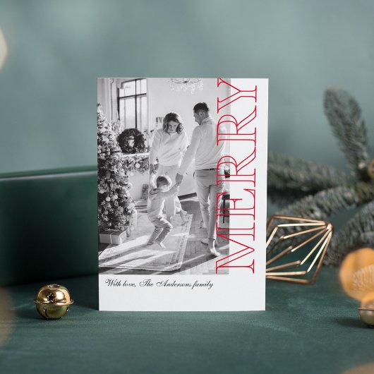 家族モダンの写真 | Red Merry Christmas