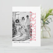 家族モダンの写真 | Red Merry Christmas (スタンド正面)