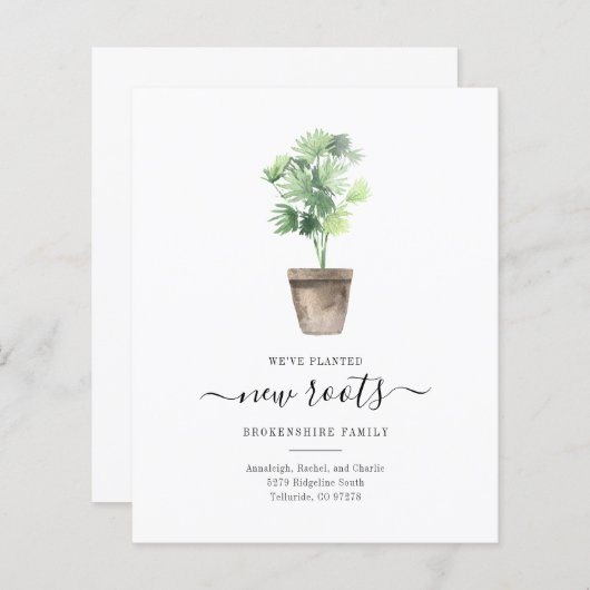 家族モダンの動きに関する発表 (正面/裏面)