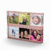 家族モダンの叔母さんと6枚の写真 フォトブロック (右)