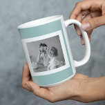 家族モダンフォトミントシンプルラブギフト コーヒーマグカップ<br><div class="desc">家族モダンフォトミントシンプルラブギフト</div>