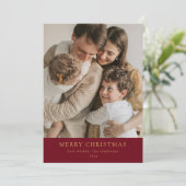 家族モダン休日カスタムカード シーズンカード (スタンド正面)