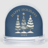 家族モダン写真、クリスマスツリーズ記念 (裏面)