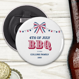 家族モダン懇親会BBQ 7月4日の夏パーティー 栓抜き