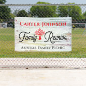 家族モダン素朴懇親会 横断幕 (インサイチュ)