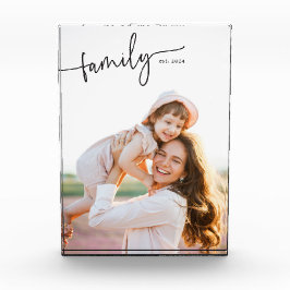 家族モダン フォトブロック