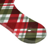 家族モノグラムクリスマスプレイド カッティングボード (角)