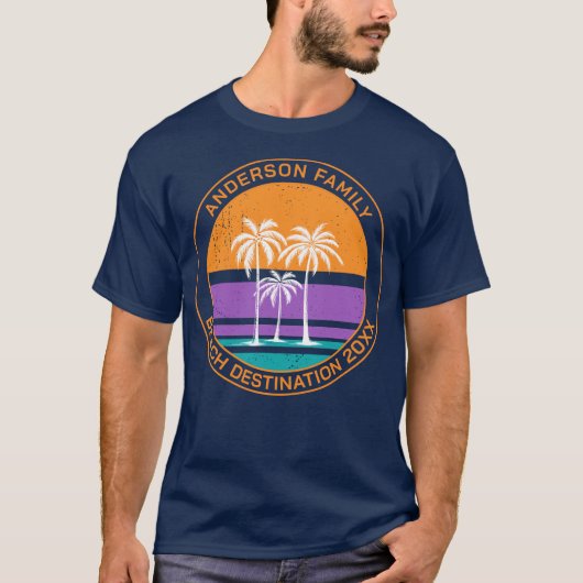 家族リユニオンTシャツ オーダーメイド Tシャツ (正面)