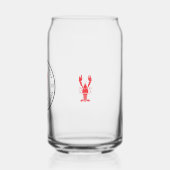 家族任意の大事な行事シーフードボイルカスタム ガラス缶 (左)