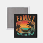 家族休暇モード マグネット (正面/裏面)