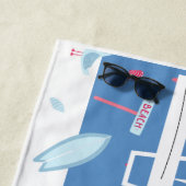 家族休暇 ビーチタオル (インサイチュ)